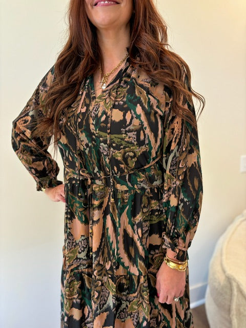 Lala Fall Maxi Dress