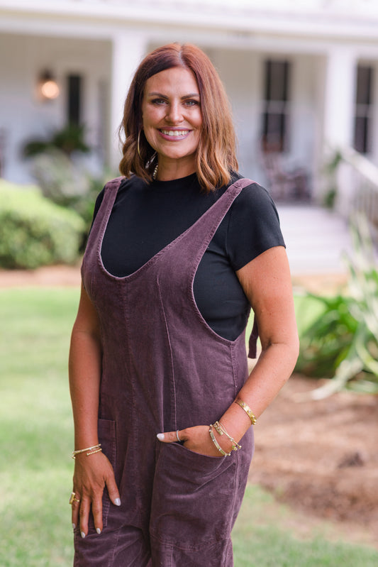 Ivy Jumpsuit | Garnet