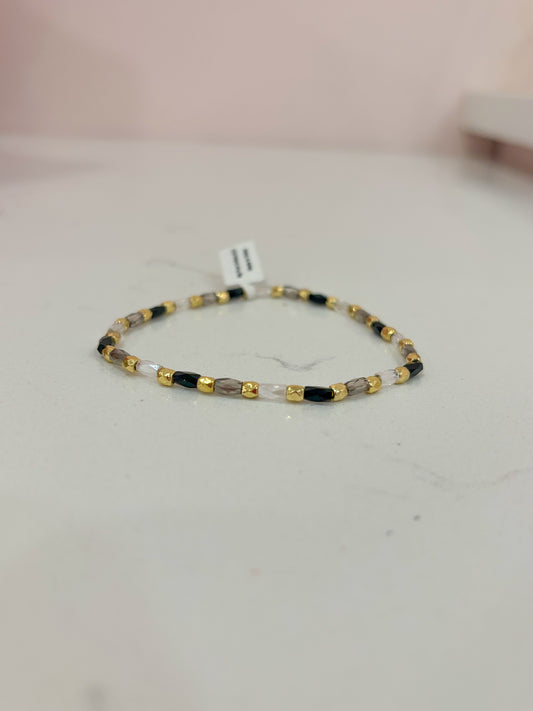 Black/Clear Bracelet