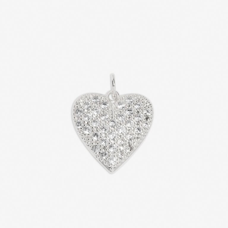 Love' Medium Charm In Silver Plating