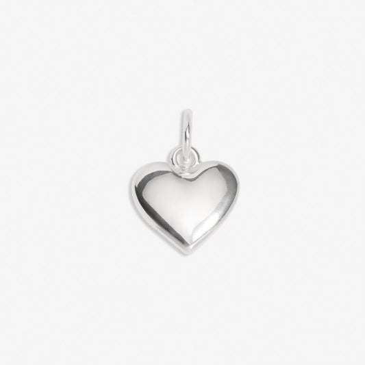 Loved' Small Charm In Silver Plating