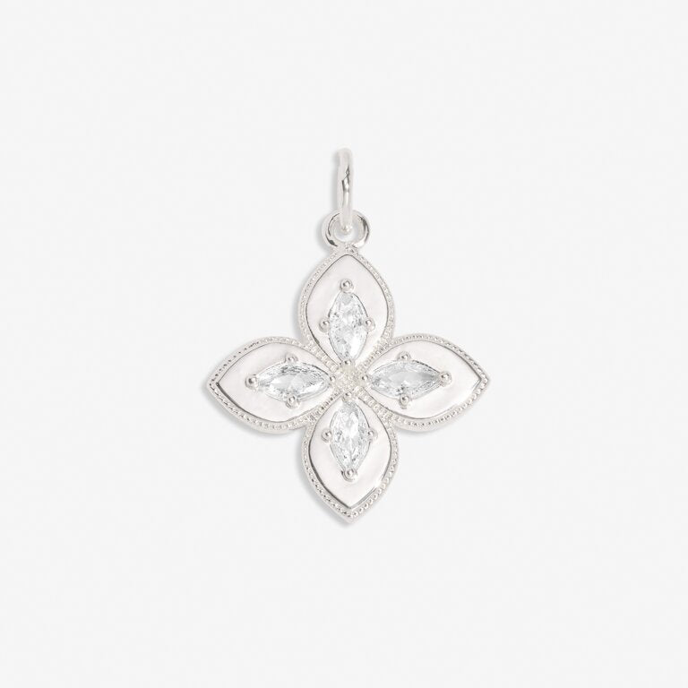 Luck' Medium Charm In Silver Plating