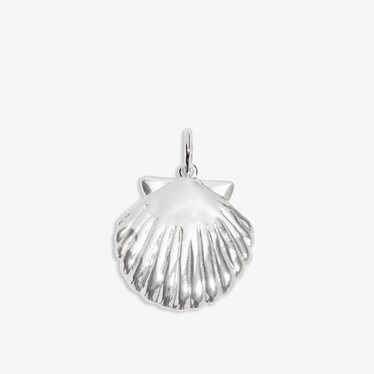 Sea La Vie' Medium Charm In Silver Plating