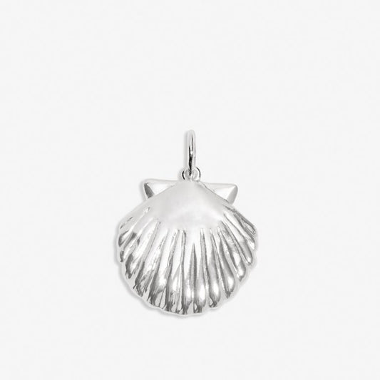 Sea La Vie' Medium Charm In Silver Plating