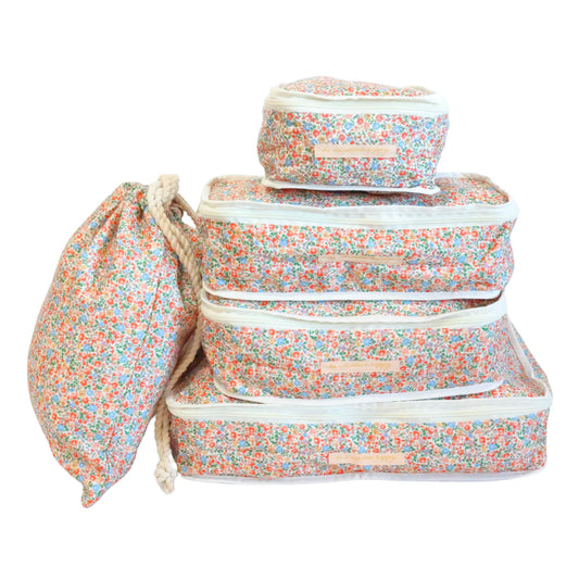 Floral Packing Cube Set