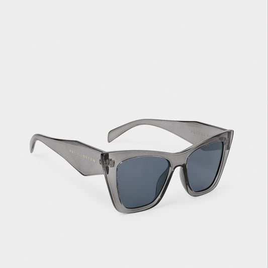 Porto Sunglasses - Grey Transparent