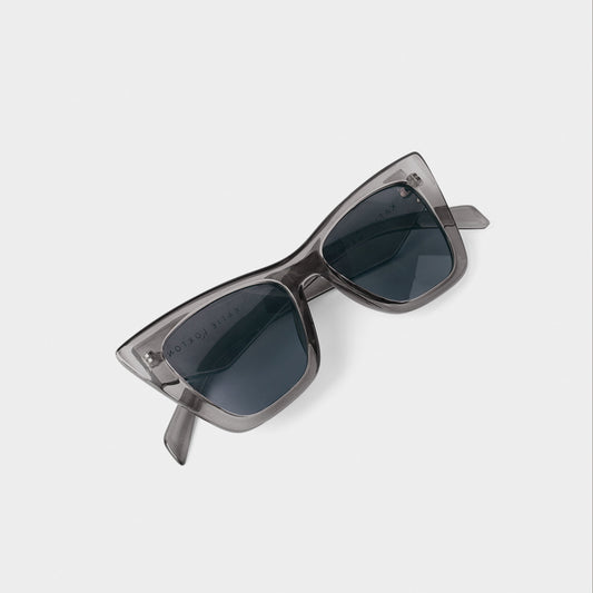 Porto Sunglasses - Grey Transparent