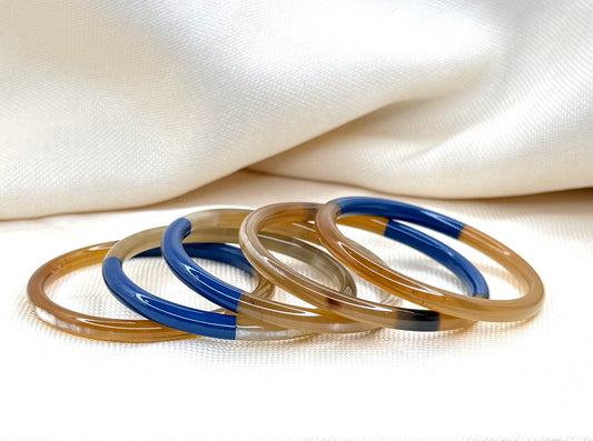 Navy Bangle Set